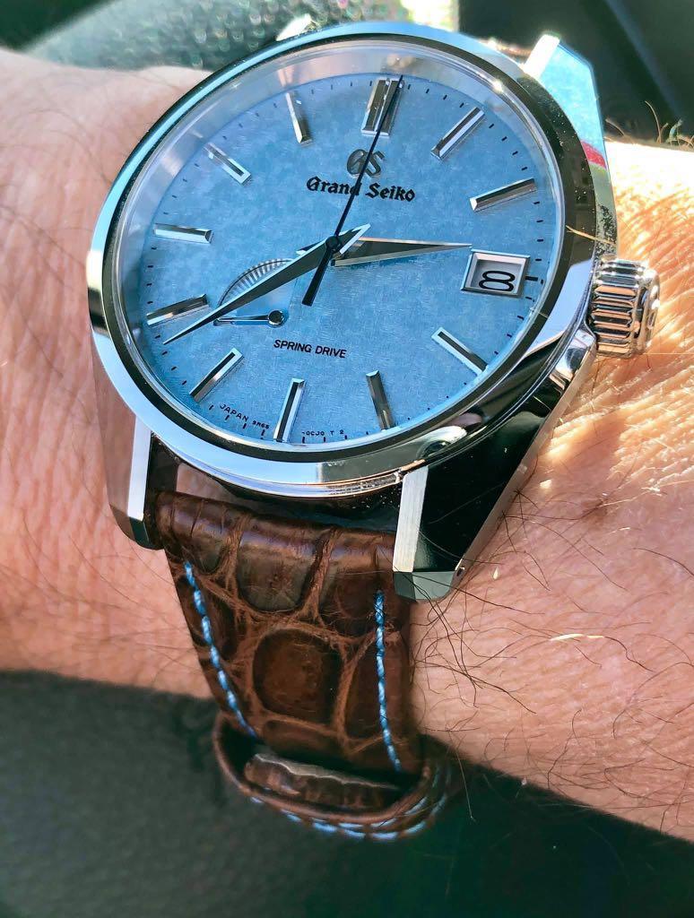 Grand Seiko SBGA 387 Kira zuri, Luxury, Watches on Carousell