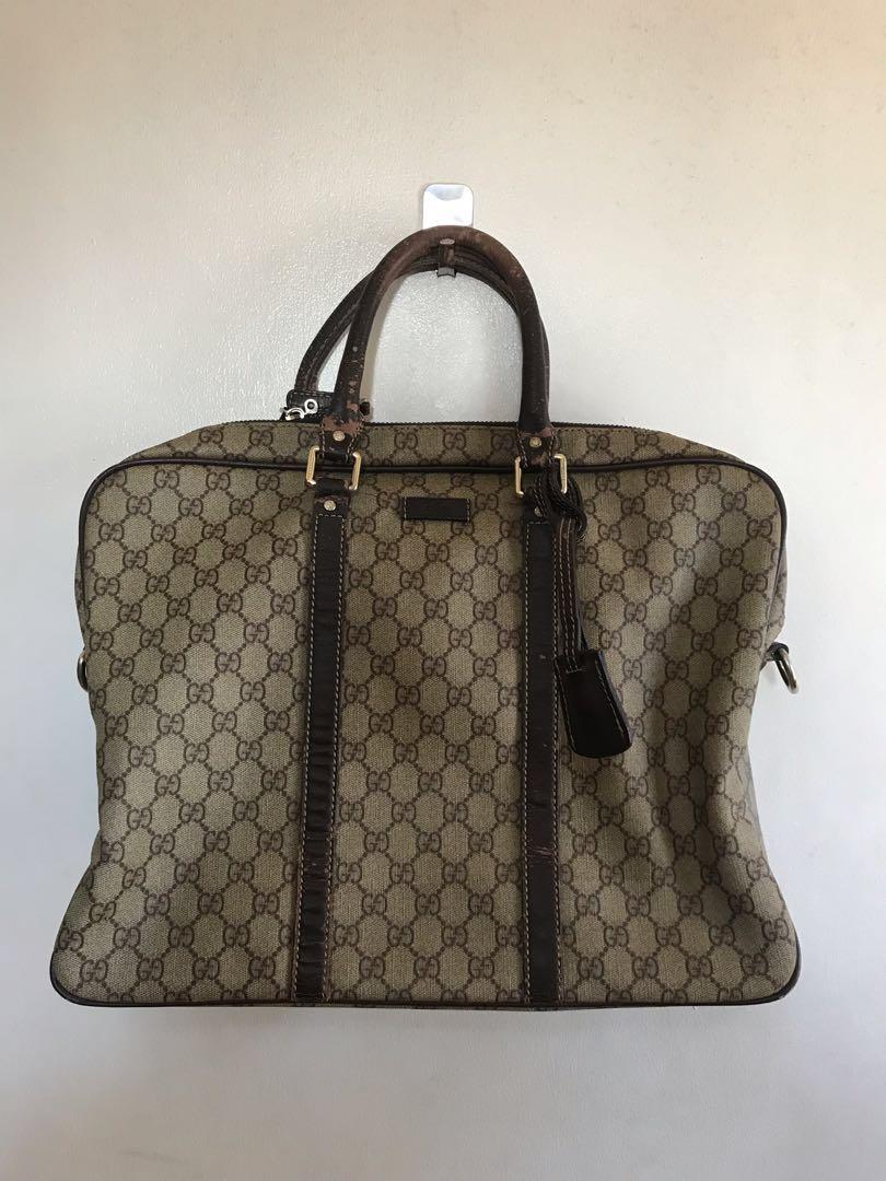 gucci document bag
