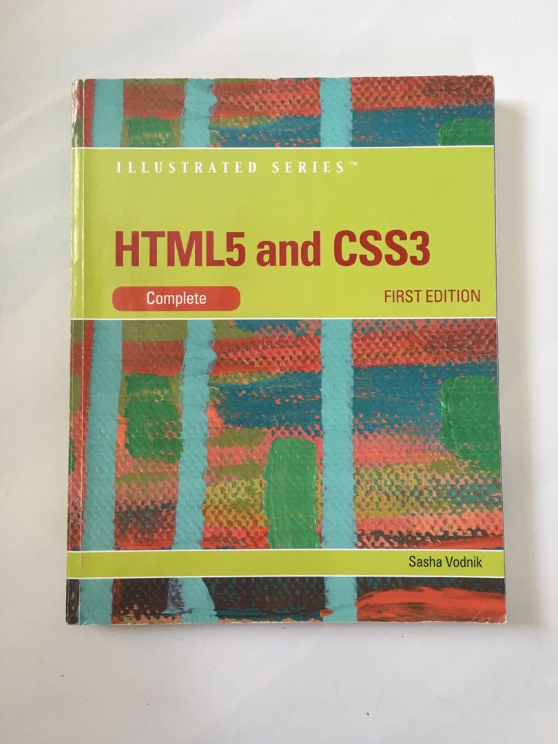HTML5 and CSS3 textbook, Hobbies & Toys, Books & Magazines, Textbooks ...