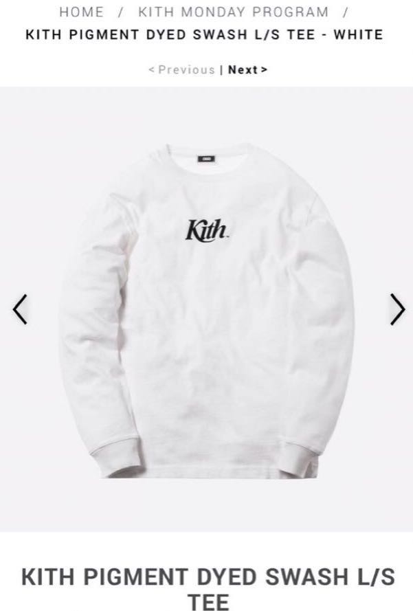 kith long sleeve tee