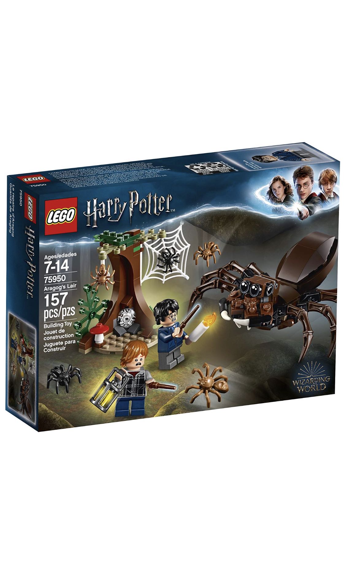 harry potter lego aragog's lair