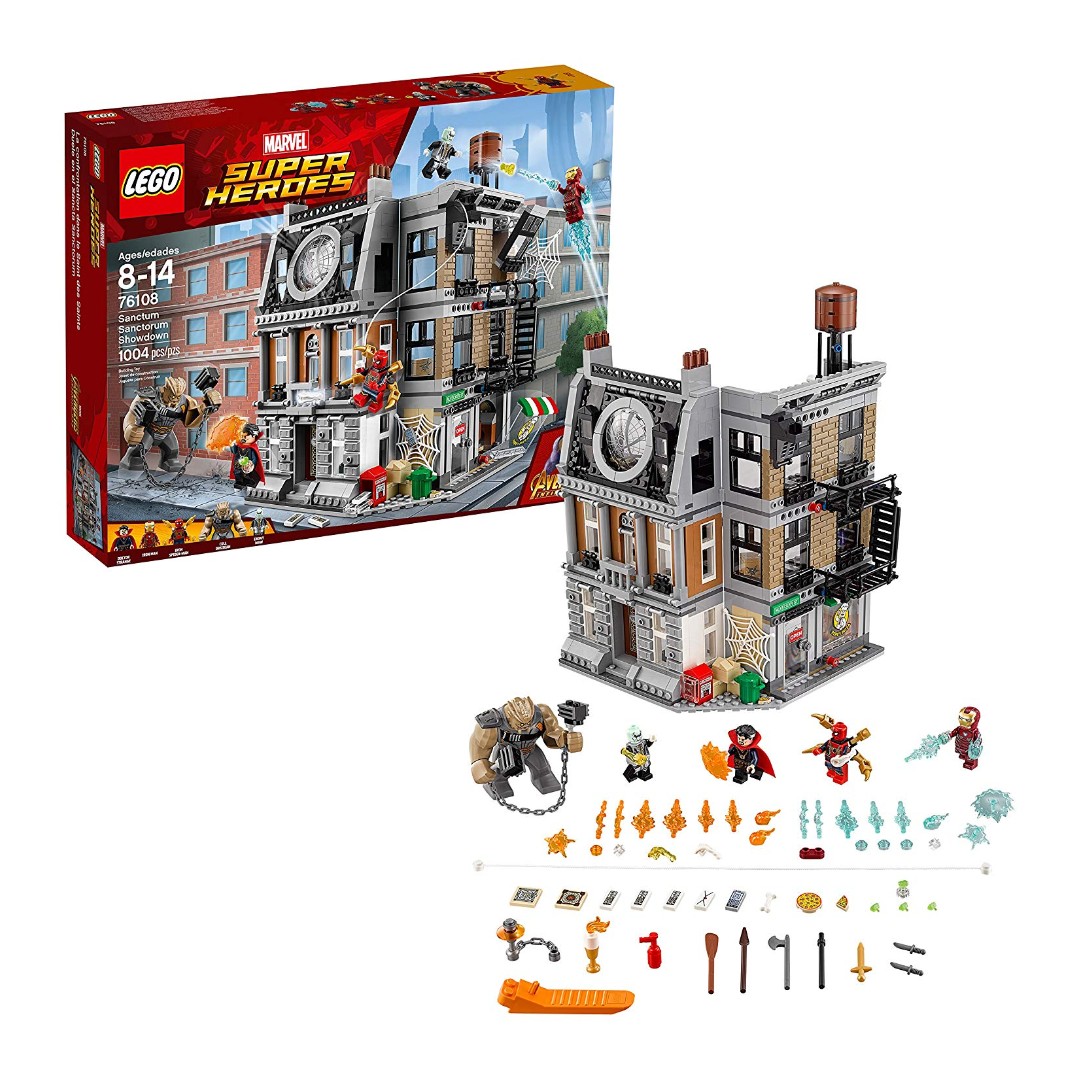 lego infinity war sanctum sanctorum showdown