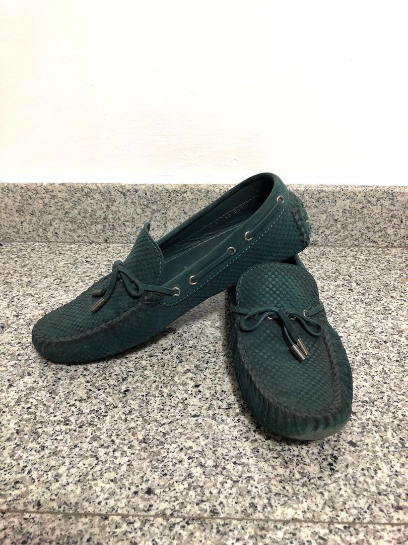 louis vuitton green shoes