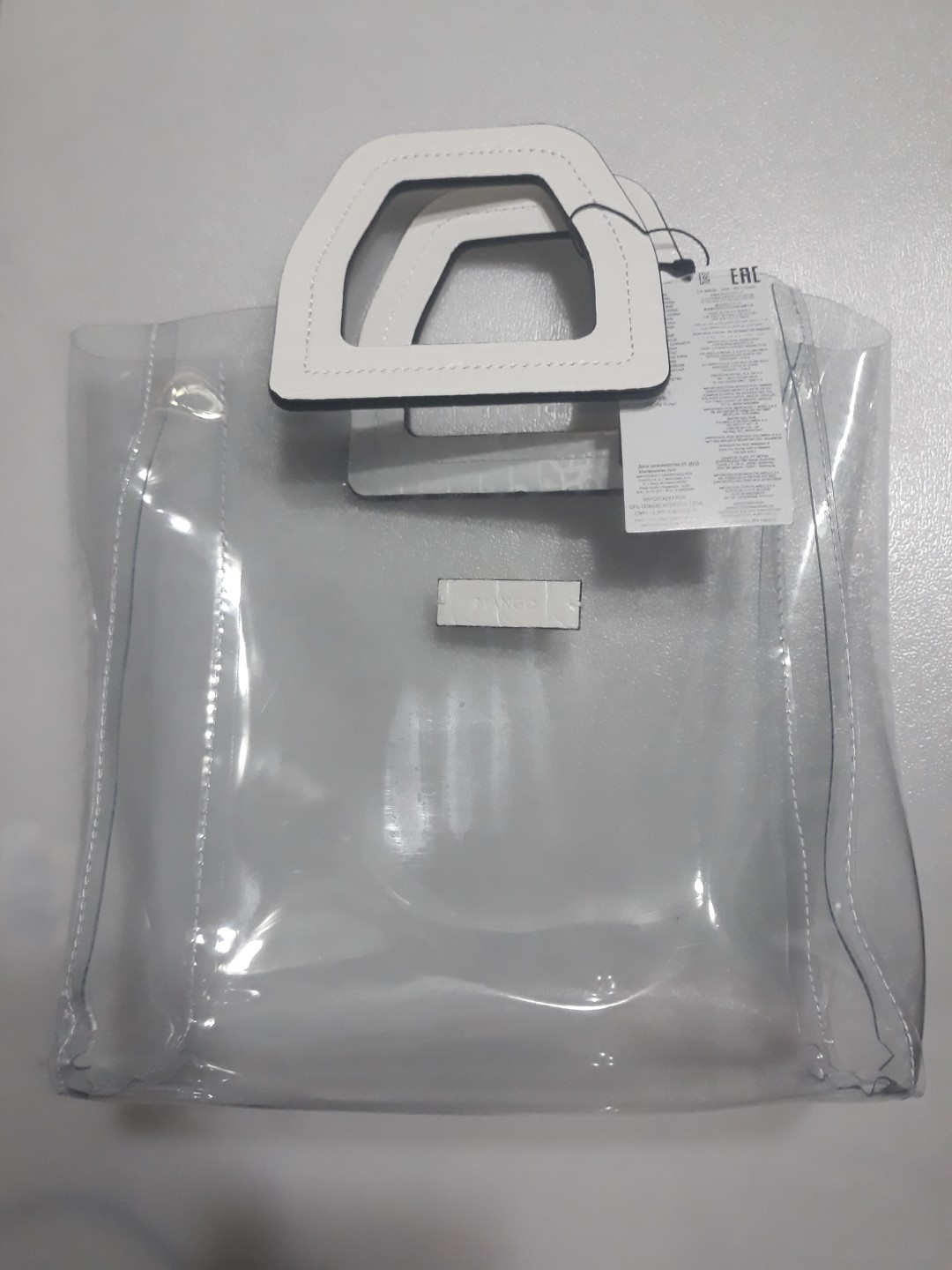 mango transparent bag