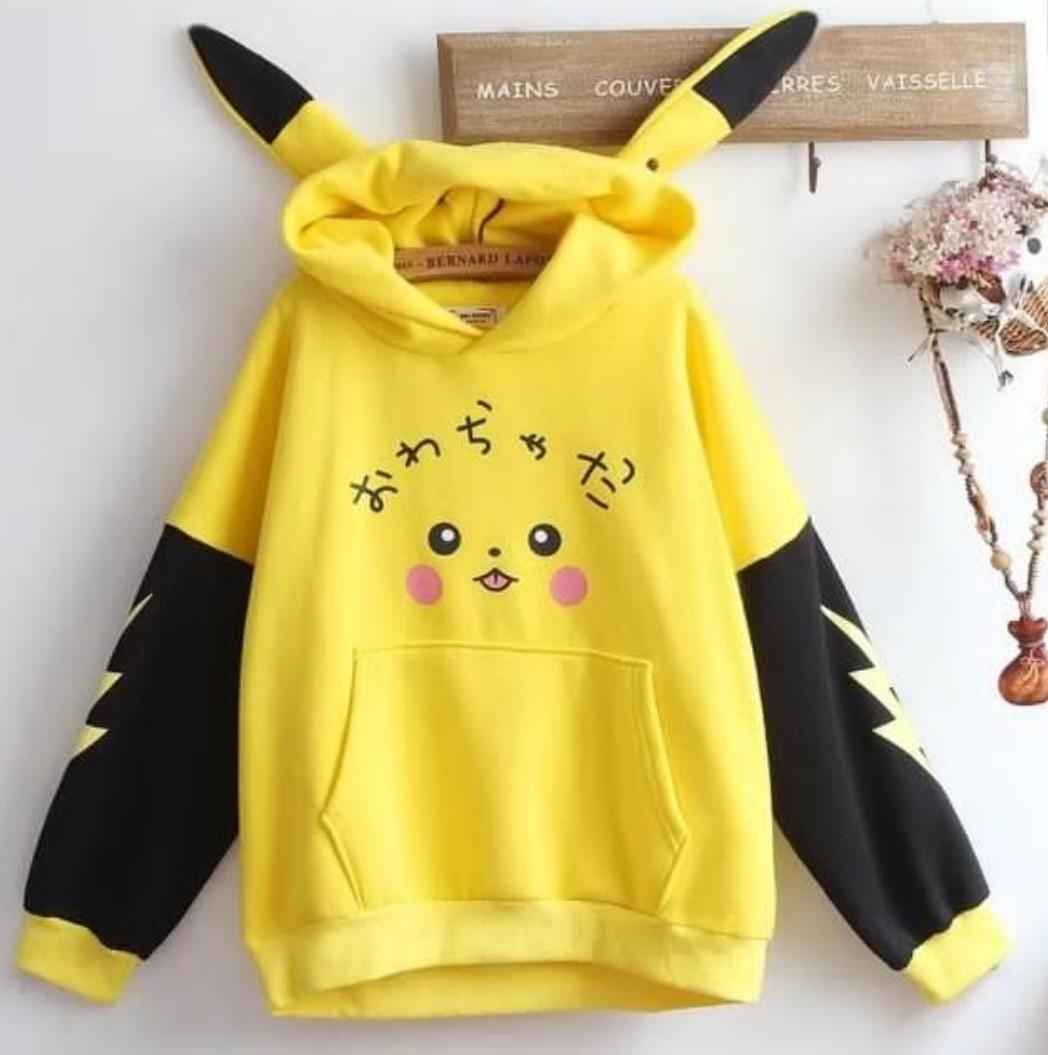 pikachu hoodie womens