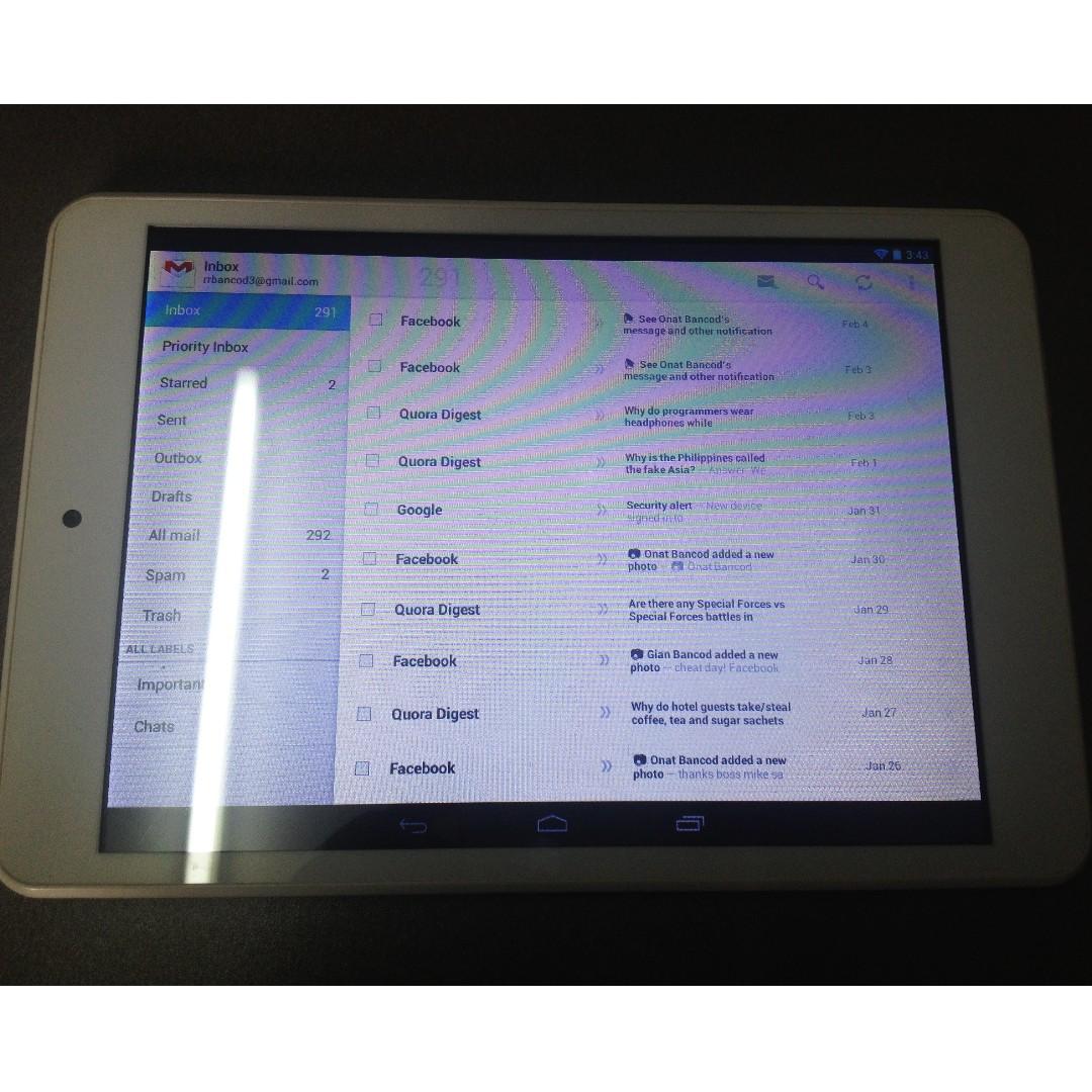 Proscan Tablet Android 4 2 Jelly Bean 4 Gb 7 85 Mobile Phones Gadgets Tablets Android On Carousell