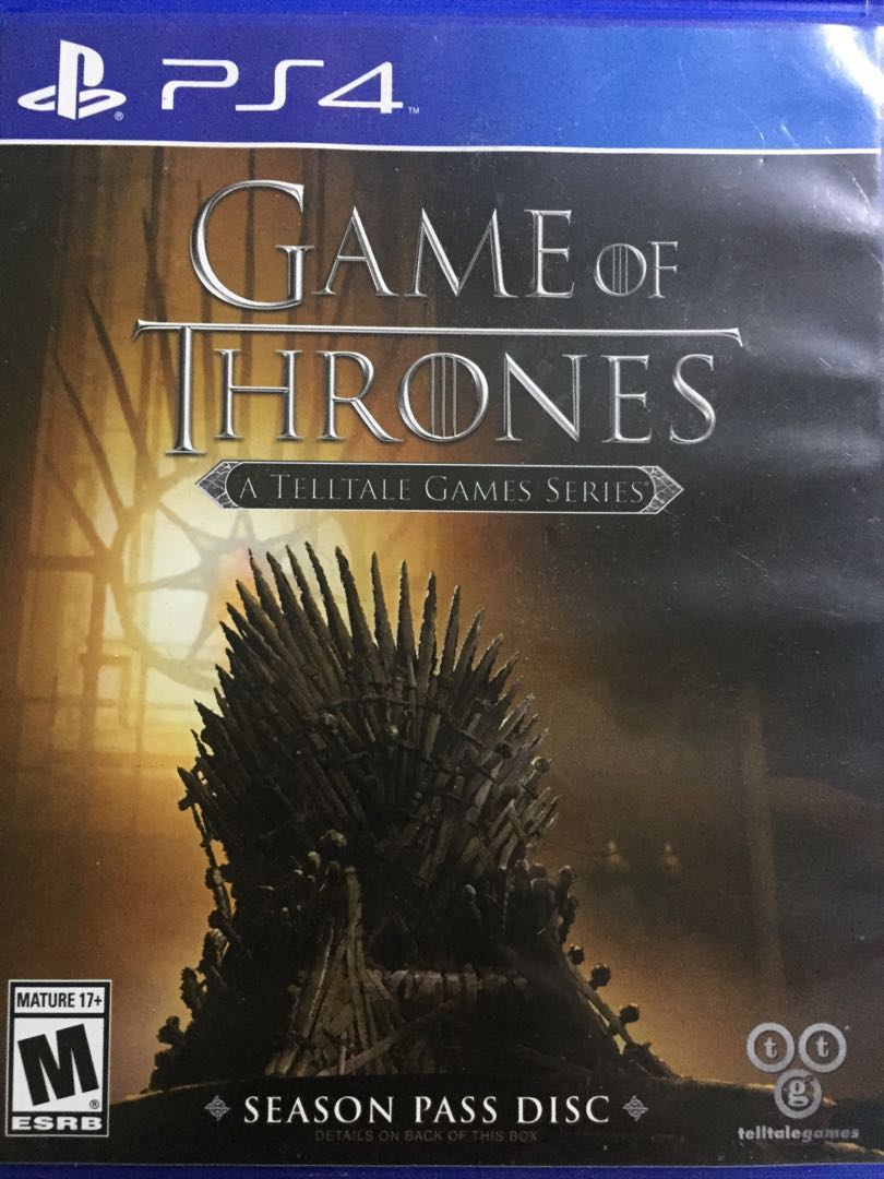 Ps4 Game Game Of Thrones Video Gaming Video Games On Carousell