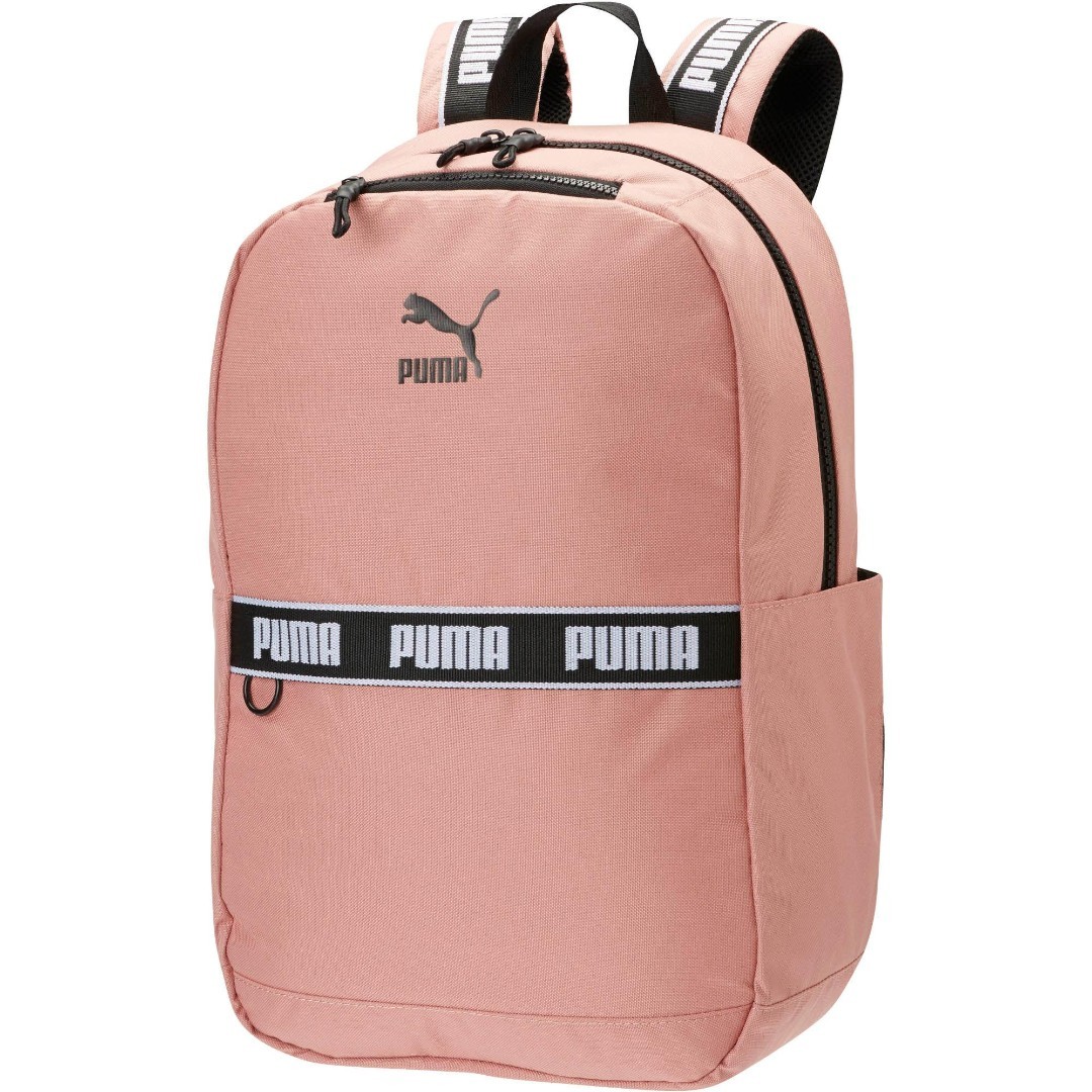 PUMA Linear Backpack in Pink / Black 