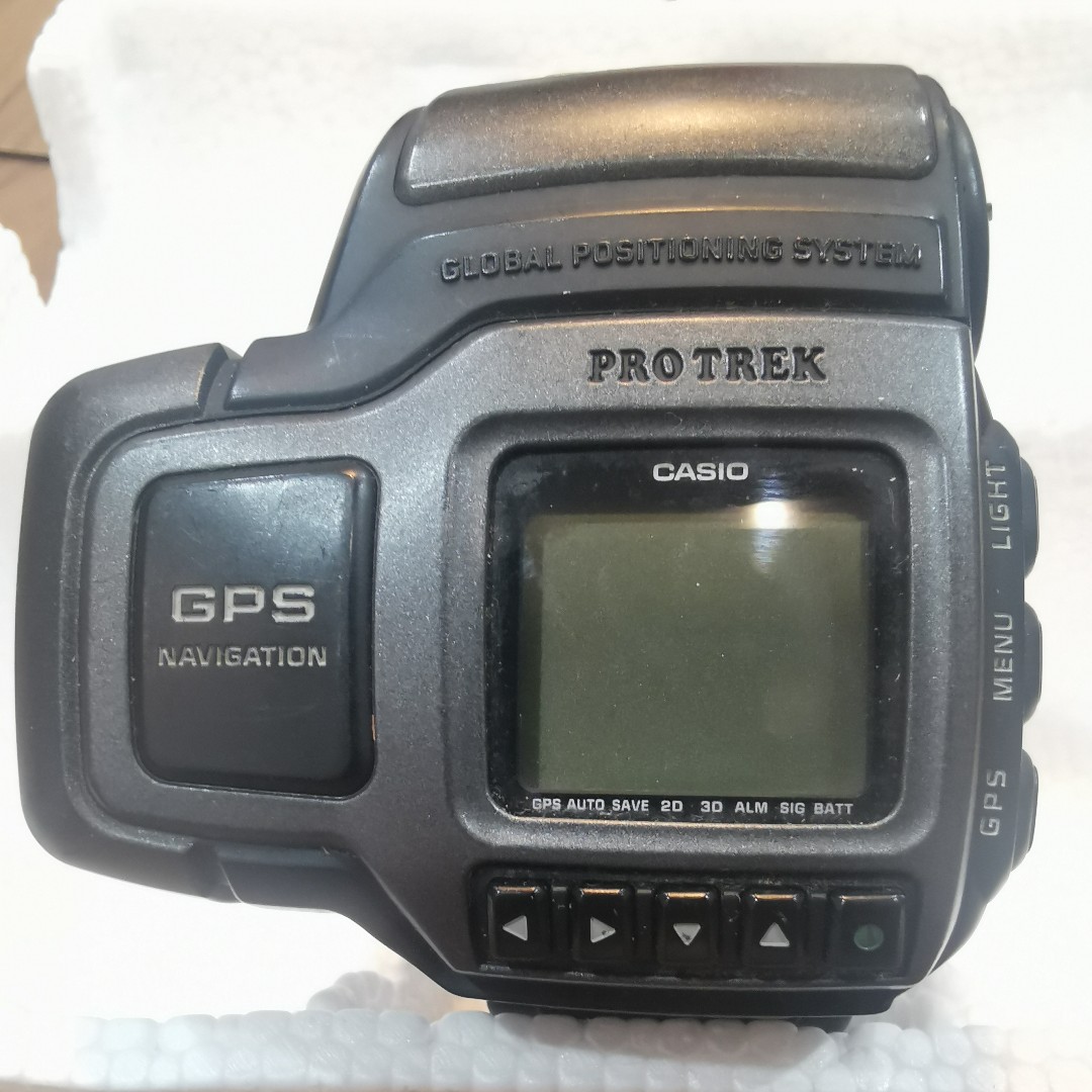 Rare and Vintage Global Positioning Watch The Casio Protek GPS