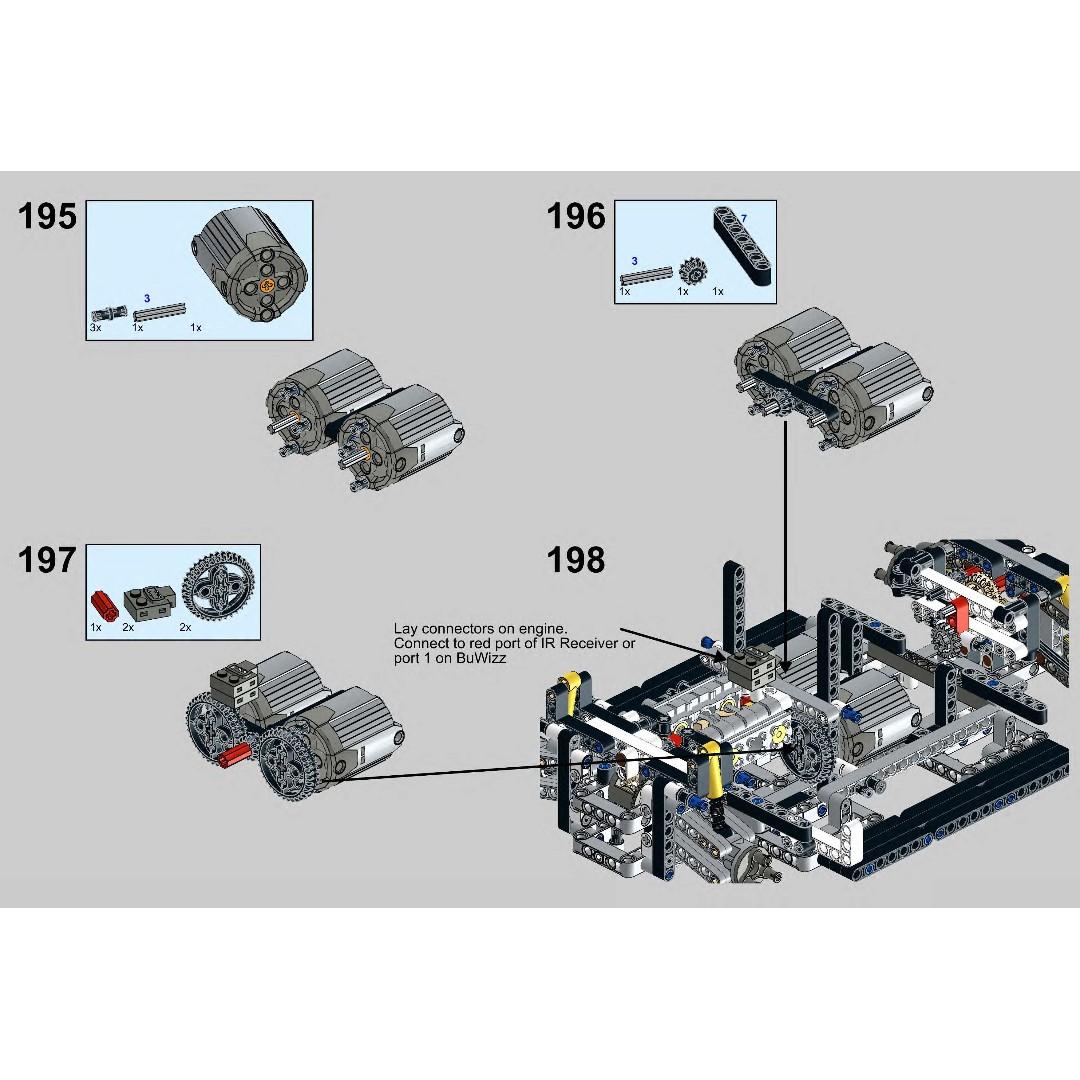 lego porsche 911 rsr remote control