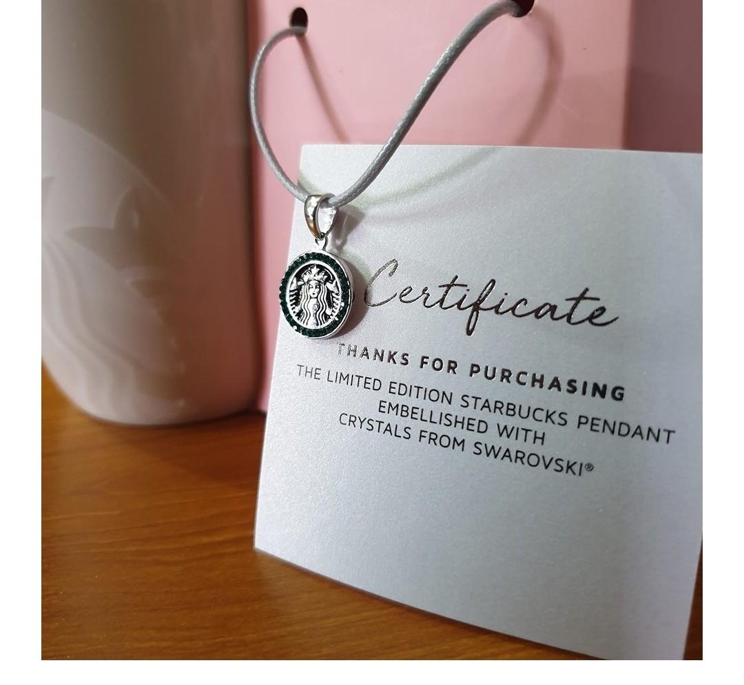 Starbucks swarovski pendant hotsell