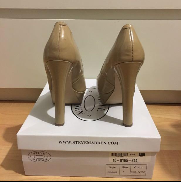 Steve Madden nude pumps sz 6 (Category: Shoes) located in Toronto. Submitted by chillby (Listing ID 214751200, Image 3). Description: Great condition. used abt 3x since bought. Was a lil loose since I’m 5.5 No box, threw it out since I moved. .