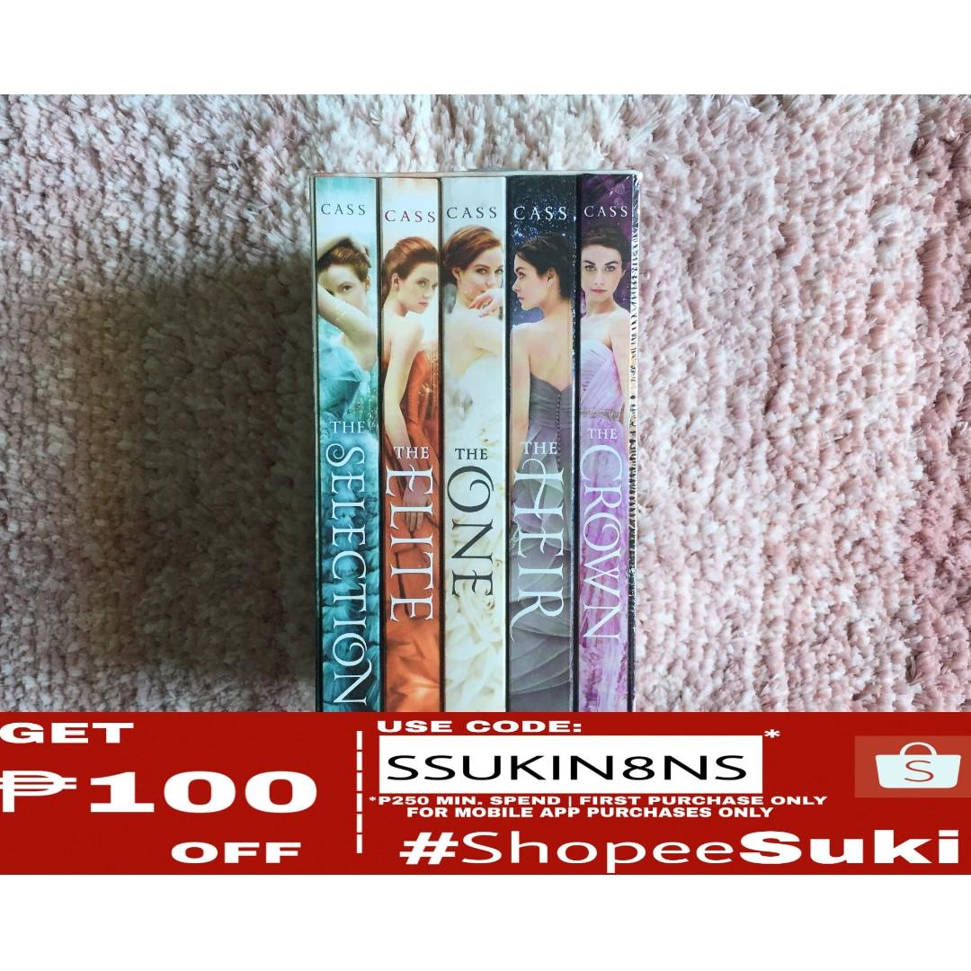 The Selection Box Set Kiera Cass Books Books On Carousell