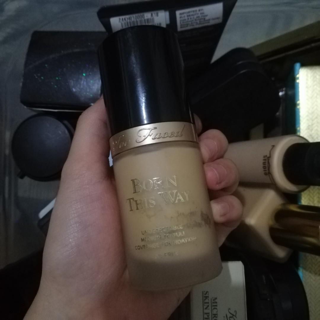 Too Faced Born This Way Foundation (Category: Makeup) located in Manila. Submitted by makeup_declutters (Listing ID 214852931, Image 1). Description: .