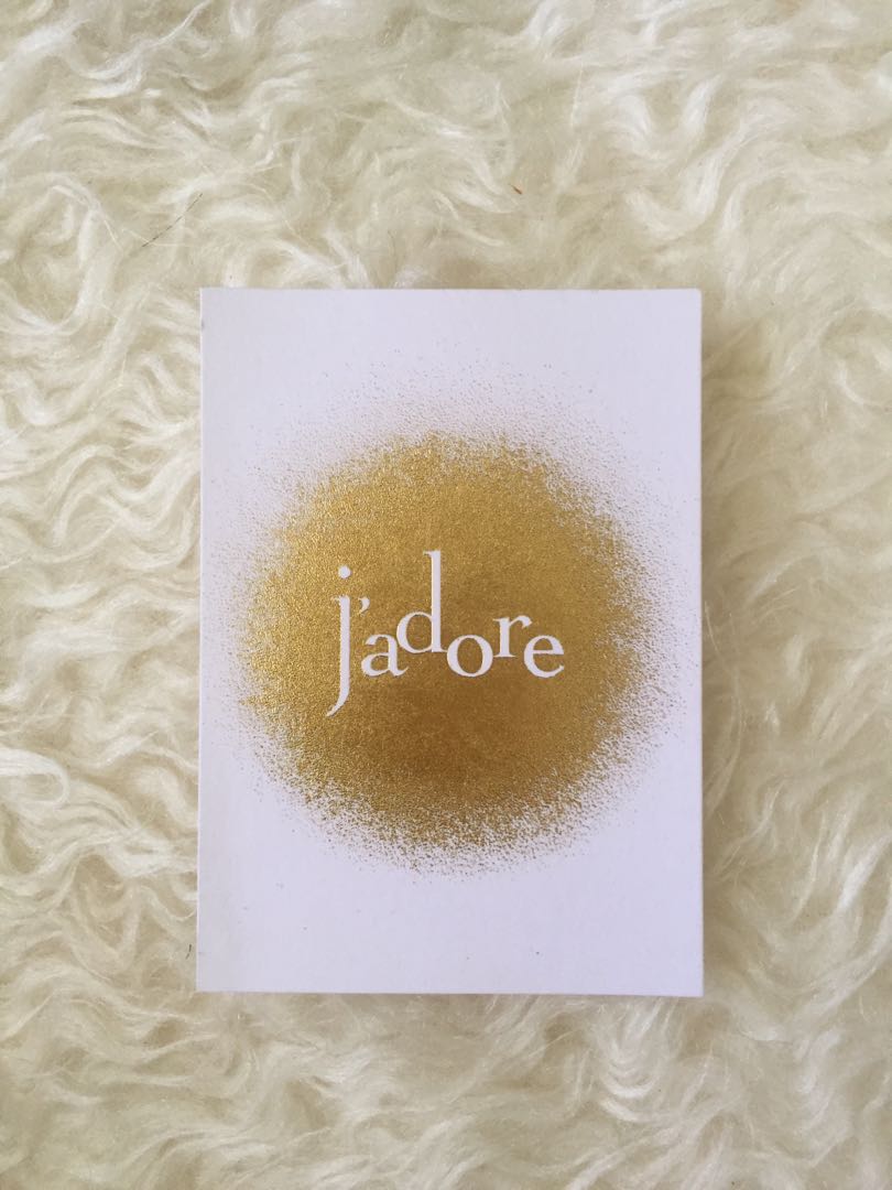 tr dior dior 迪奥 百货 专柜 限量 试香 试香卡