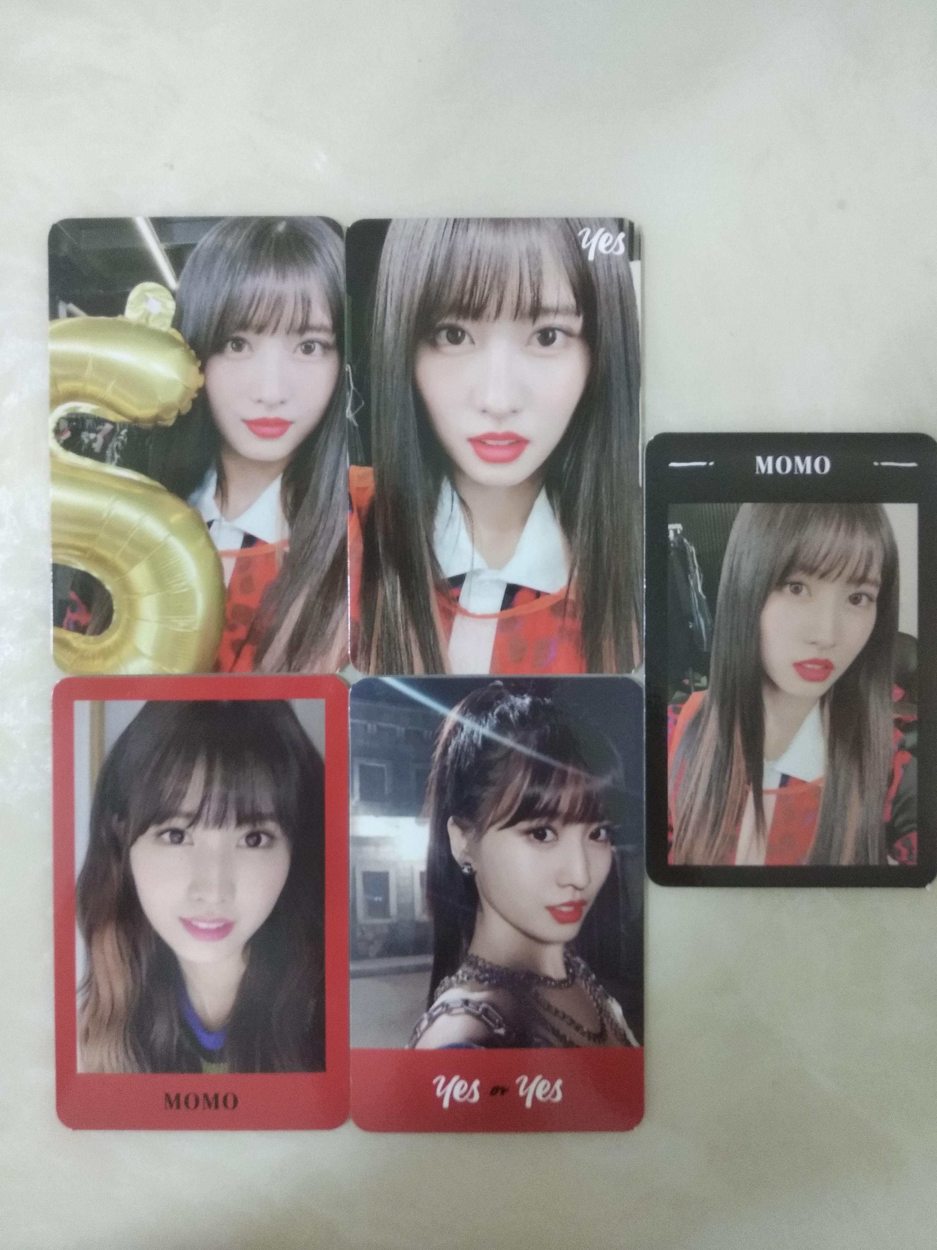Twice Yes Or Yes Photocards Momo K Wave On Carousell