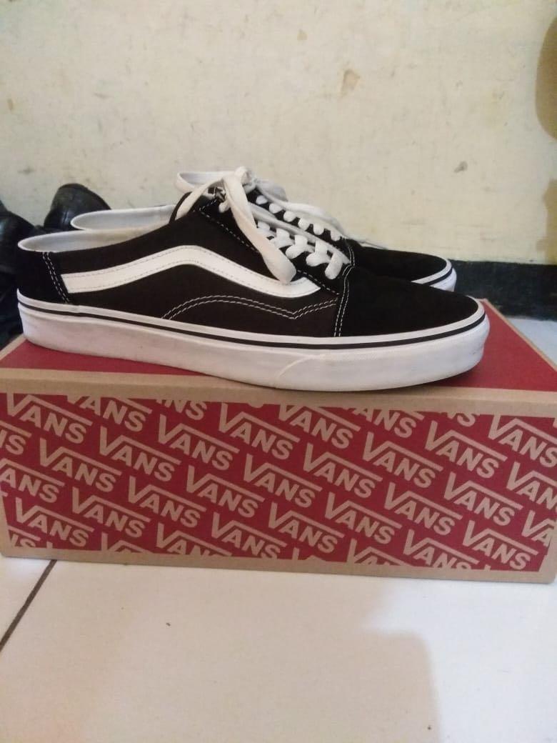 vans mule black