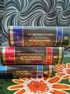 LAW SCHOOL BOOKS -codals