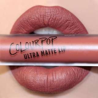 New Colourpop Ultra Matte Lip Lipstick Wild Nothing Make up