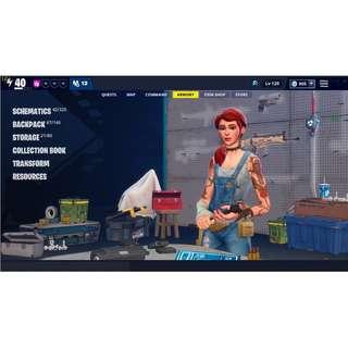 Fortnite Skin Account In Game Products Carousell Singapore - fortnite account with save the world