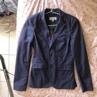 Brand New ESPRIT Jacket Blue Fun Professional With Buttons