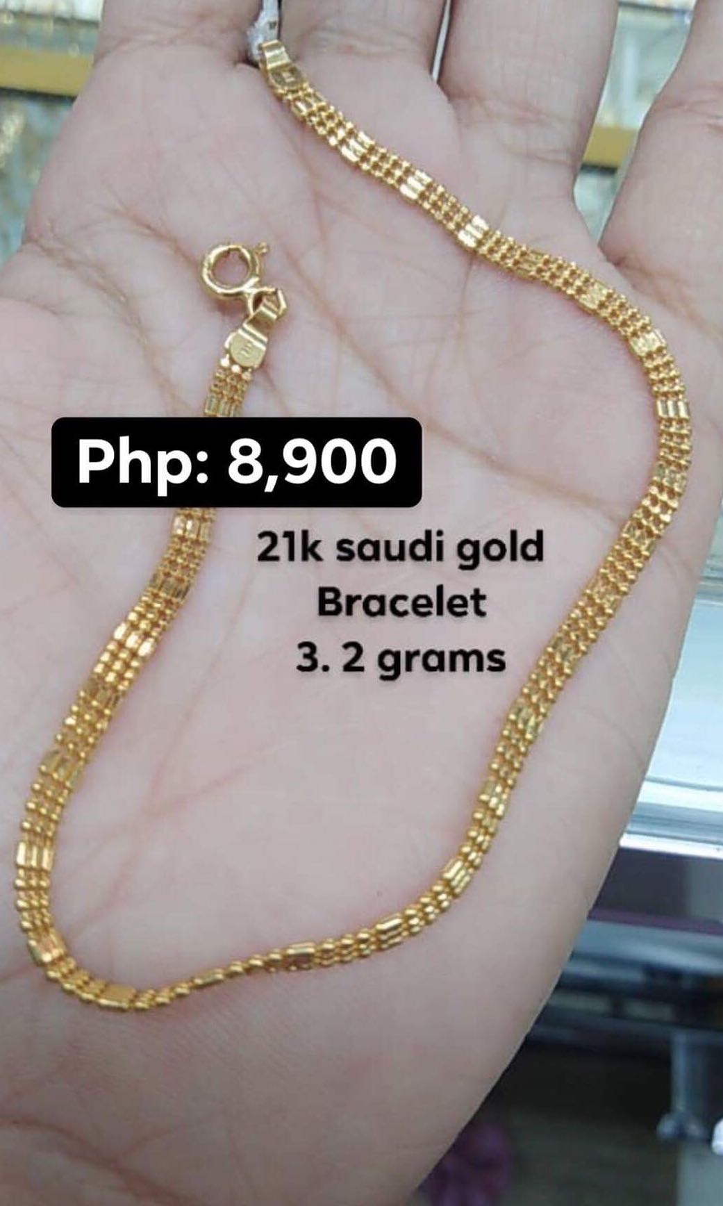 21K Saudi Gold Bracelet, Women's Fashion, Jewelry & Organizers ...