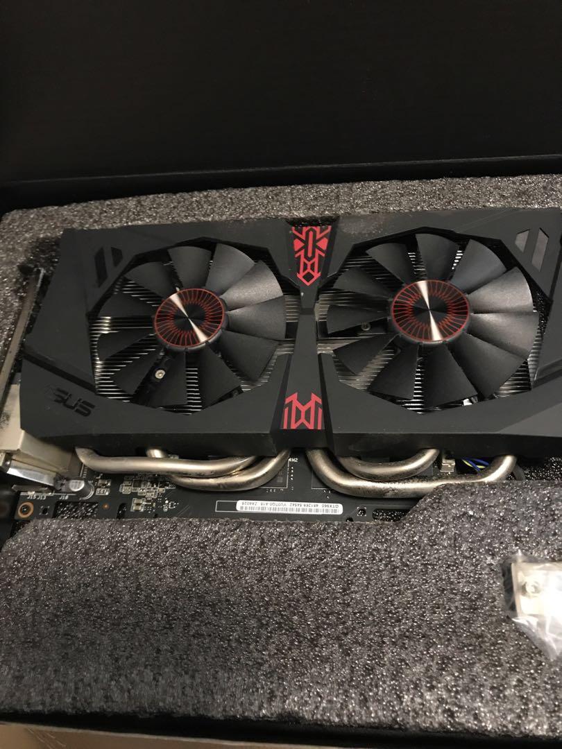 Asus Strix Gtx 960 4gb Electronics Computer Parts Accessories On Carousell