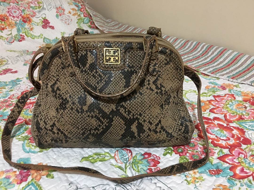 Authentic Toryburch Snake Skin