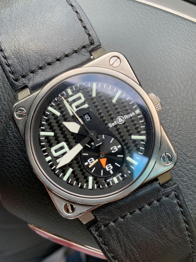 Bell & ross br03 51 gmt titanium clearance
