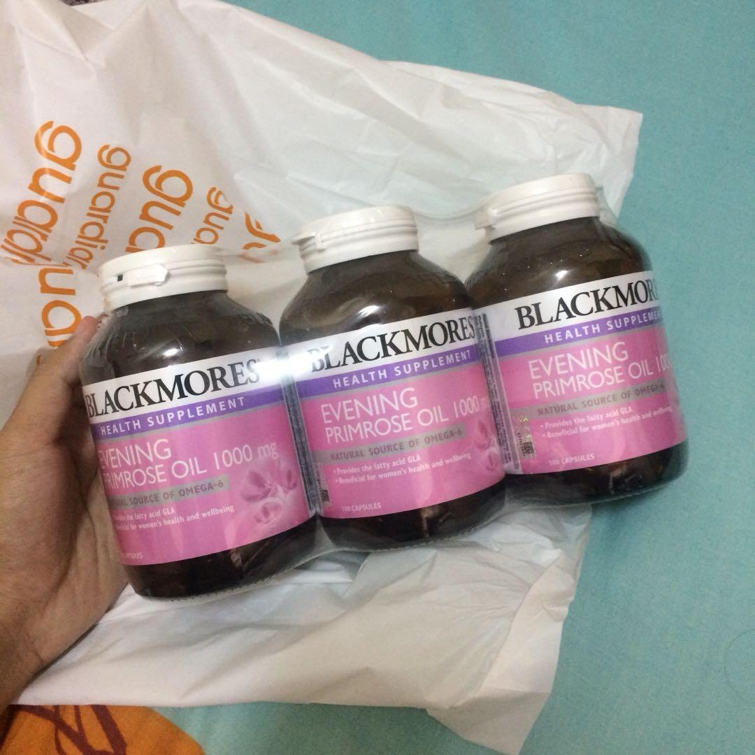Blackmores Evening Primrose Oil 1 Bottle Only Health Beauty Skin Bath Body On Carousell