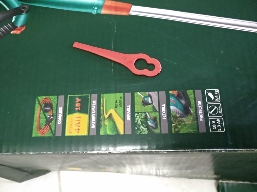 Bosch Cordless grass cutter, ART 26 Li, Furniture & Home Living