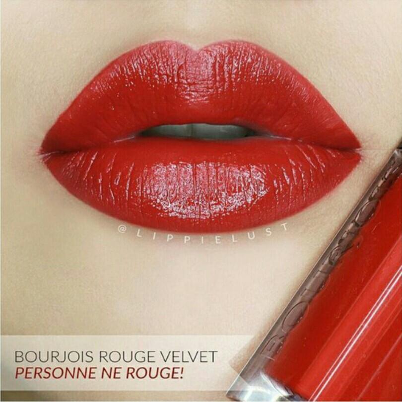 Bourjois Rouge Edition Velvet No 01 Personne Ne Rouge Health Beauty Makeup On Carousell
