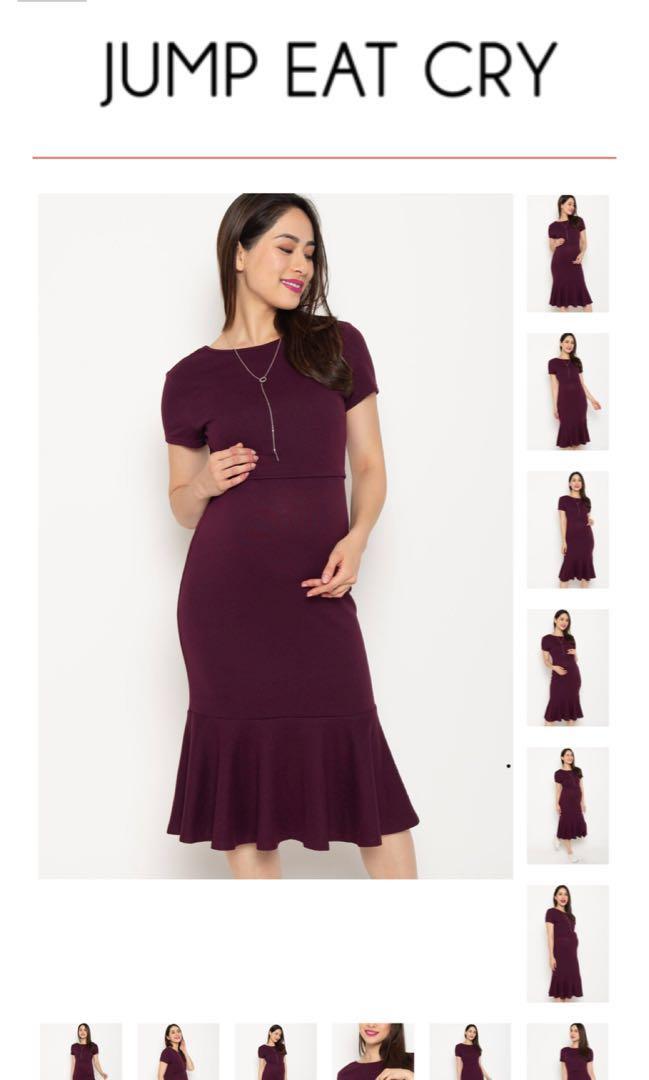 Brand new JEC Xara Mermaid Nursing Dress in Purple Women s