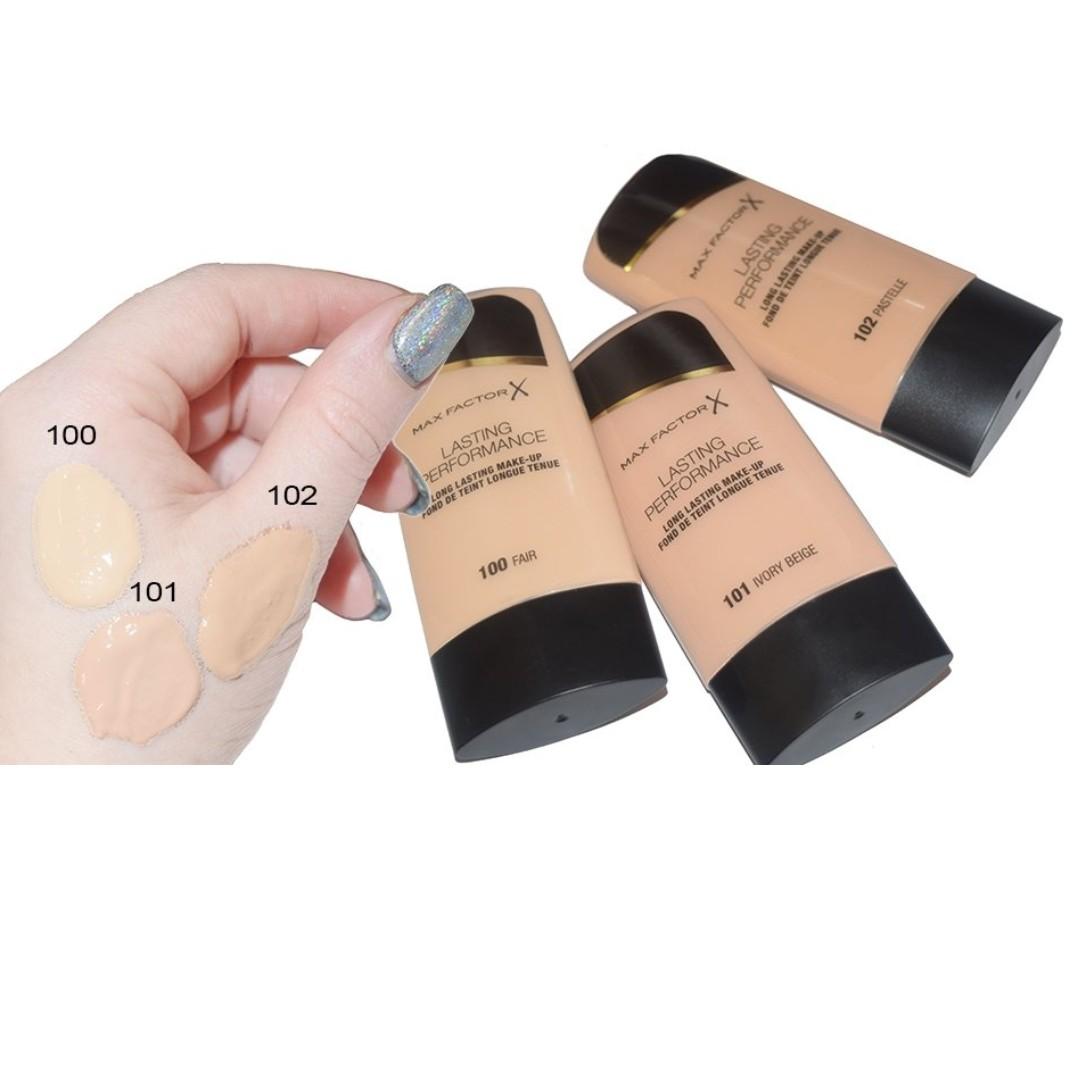 Max Factor Lasting Performance Makeup 101 Ivory Beige Saubhaya Makeup