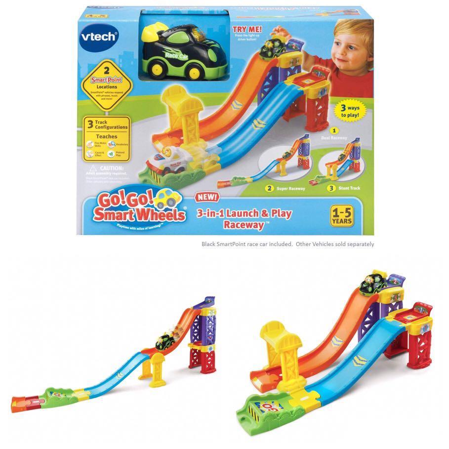 Vtech 3 in 1 store launch and play raceway