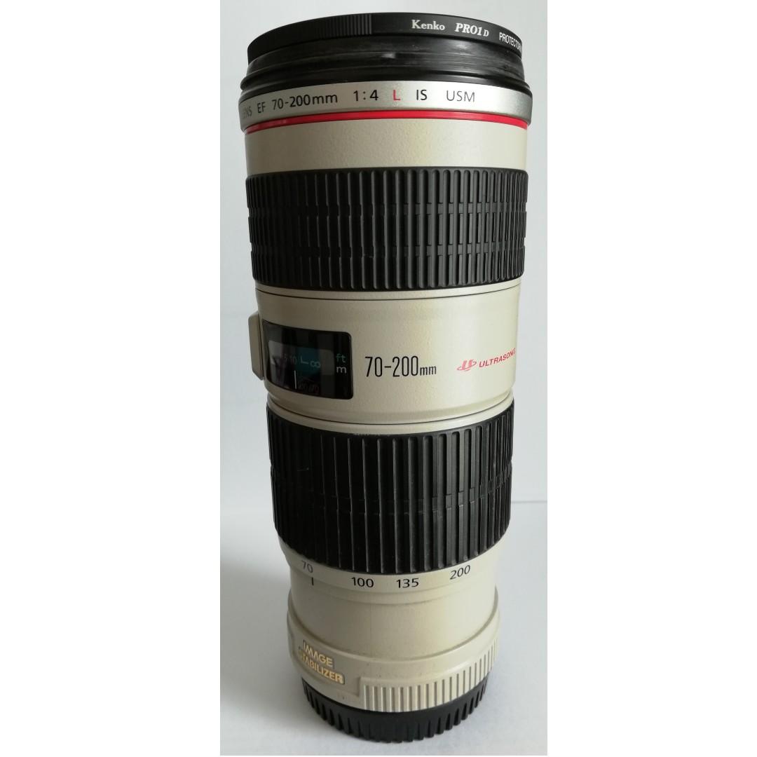 Lower Price Canon Ef 70 200mm F 4l Is Usm Lens Photography Lenses On Carousell