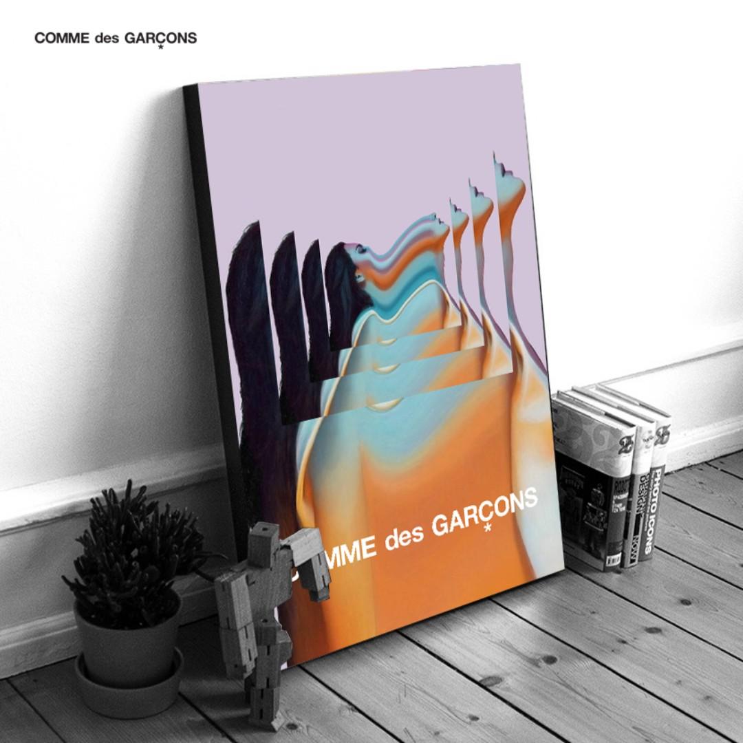 CDG COMME DES GARCONS WOODEN POSTER FRAME