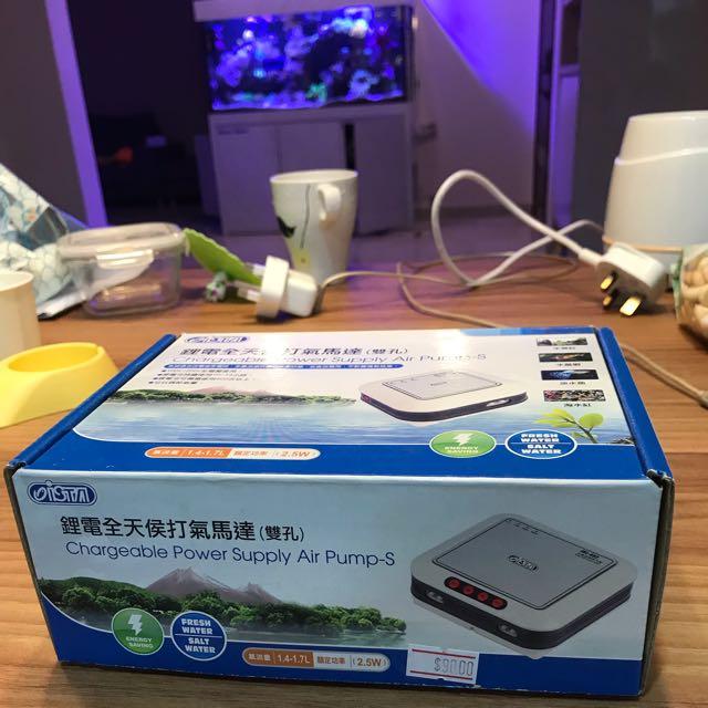 Ista Chargeable Air Pump Battery AC DC, Pet Supplies, Homes & Other Pet