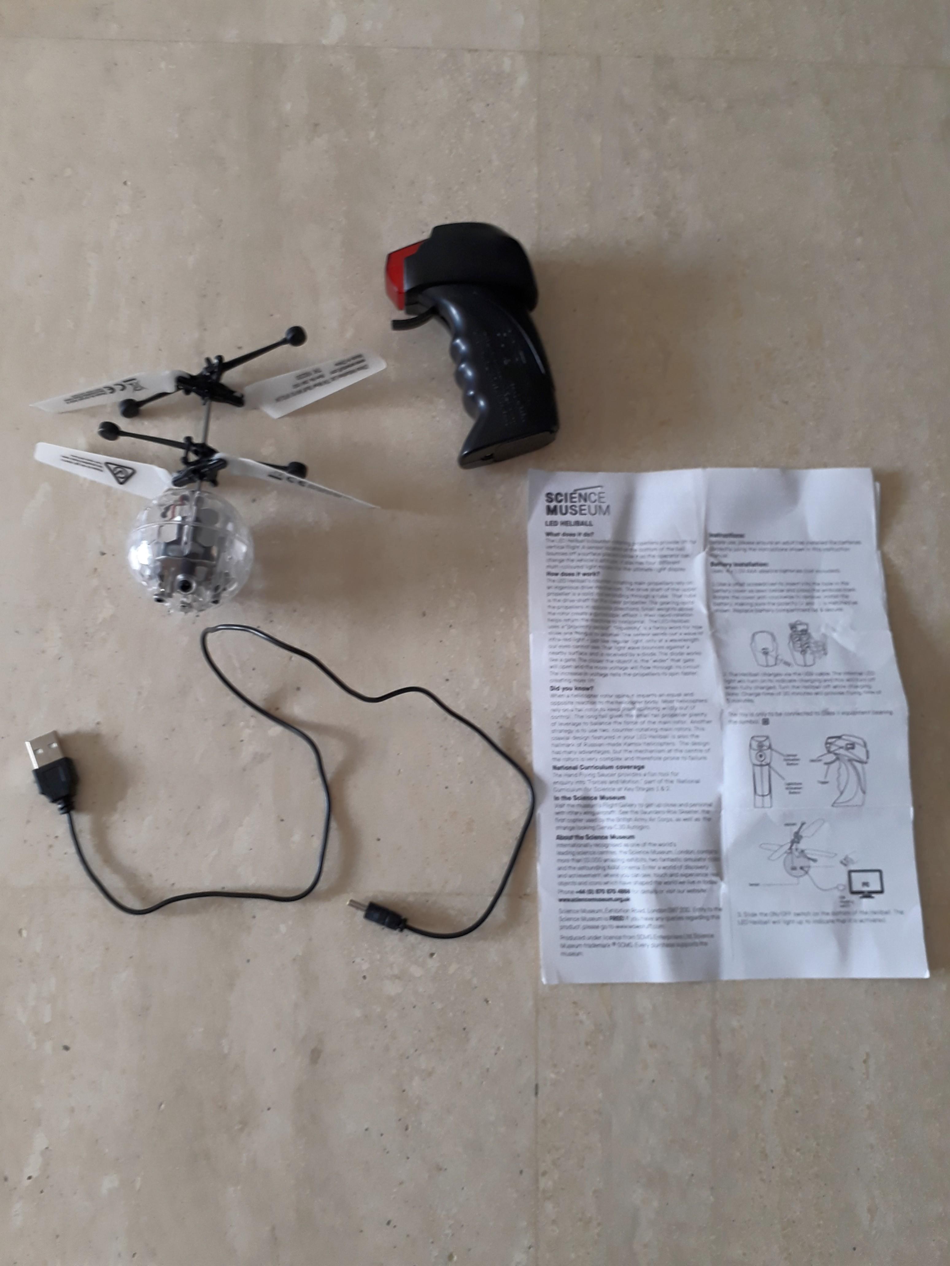 Science museum clearance led heliball