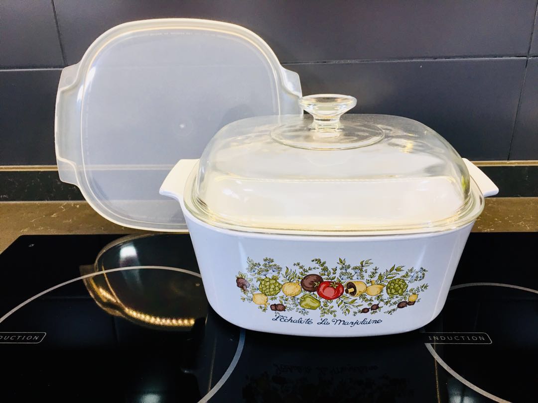 Corningware induction cooktop clearance