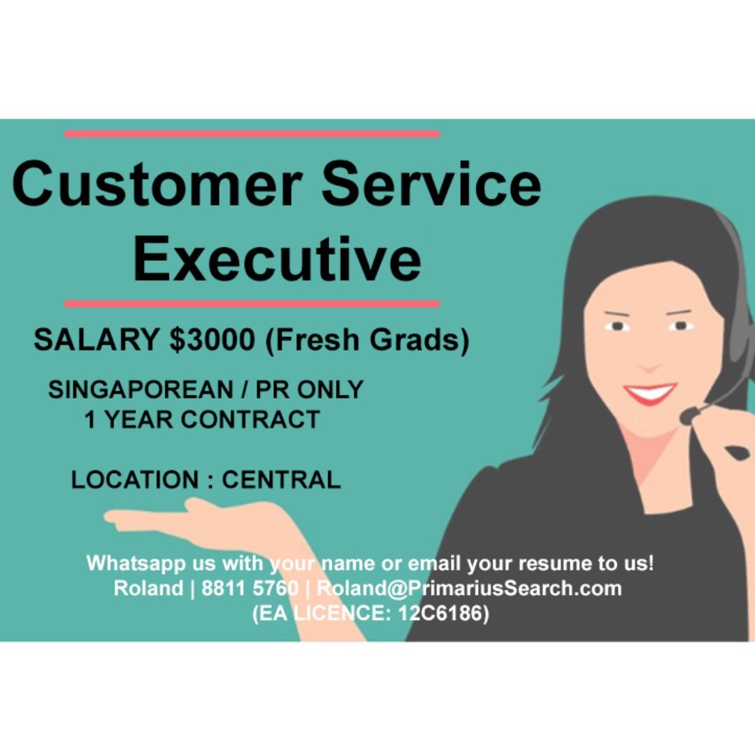 Customer Service Executive Jobs Admin Finance On Carousell