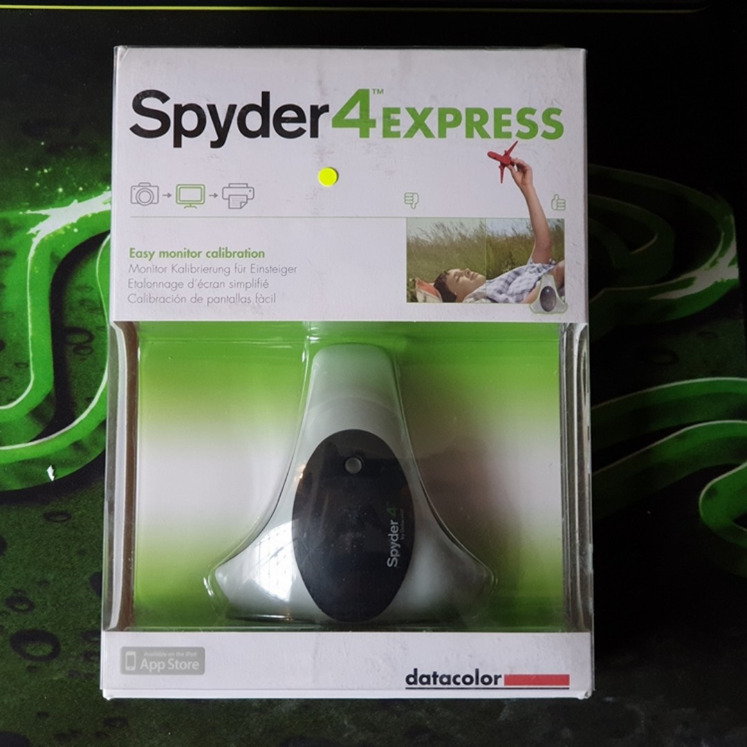 Datacolor Spyder 4 Express Colorimeter Display Calibration, Photography