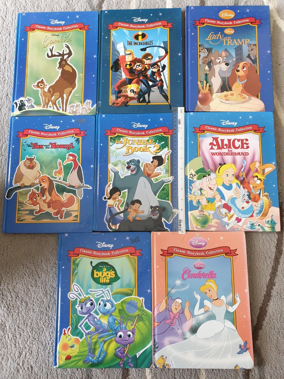 Disney Classic Story Book Collection - Hard Cover Big Book, Books