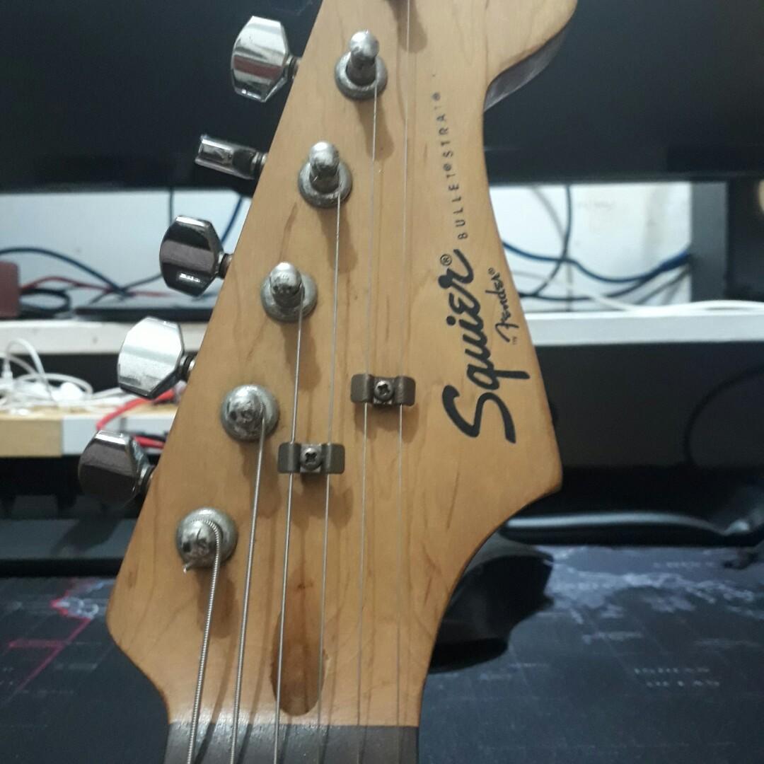 Fender Squier Bullet Stratocaster 電吉他, 興趣及遊戲, 音樂, 樂器在
