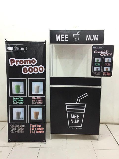 Franchise Thai Tea Meja Booth Portable Komunitas Di Carousell