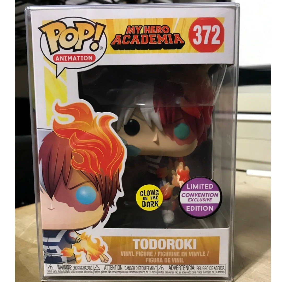 Funko Pop Todoroki Limited Convention Exclusive GITD, Hobbies & Toys ...