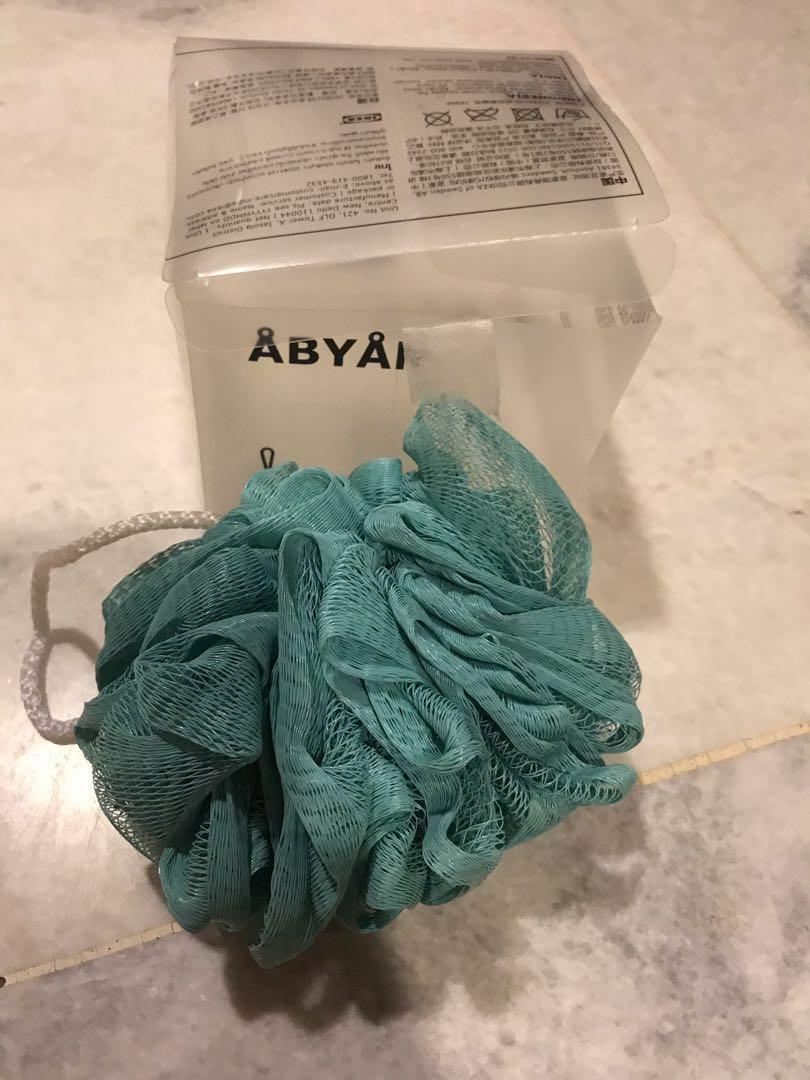 Ikea abyan body puff/ loofah, Furniture & Home Living, Home Fragrance
