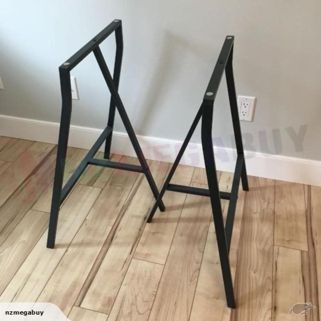 Ikea Lerberg Trestle Table Legs (Pair), Furniture & Home Living