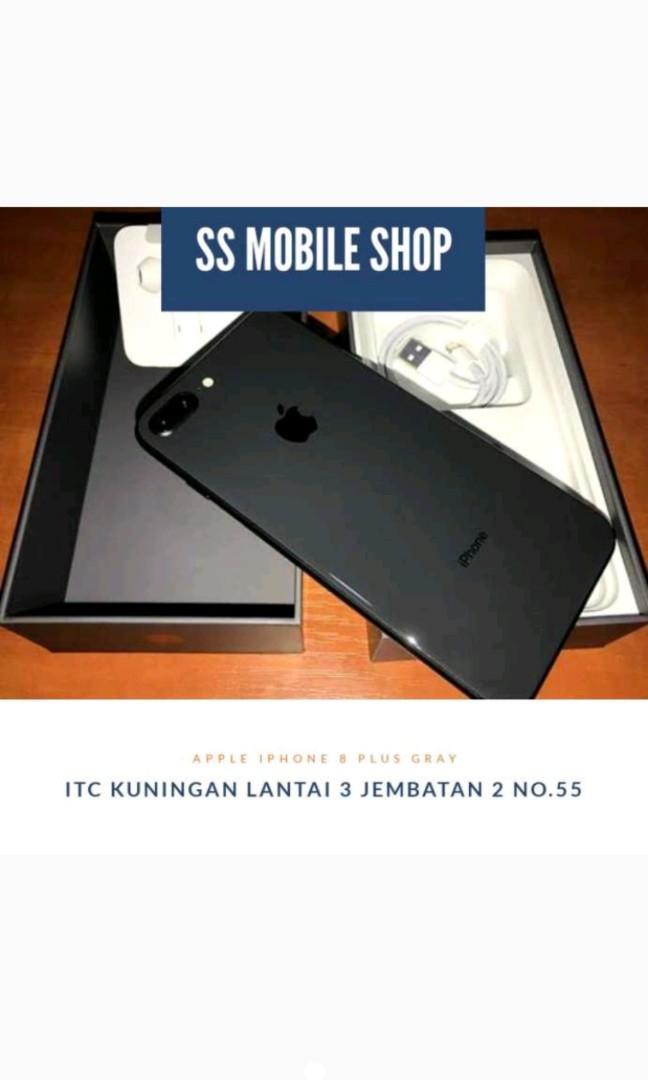 Iphone 8 Plus 256gb Space Grey New Bisa Cicilan Tanpa Cc Telepon Seluler Tablet Iphone Iphone 8 Series Di Carousell