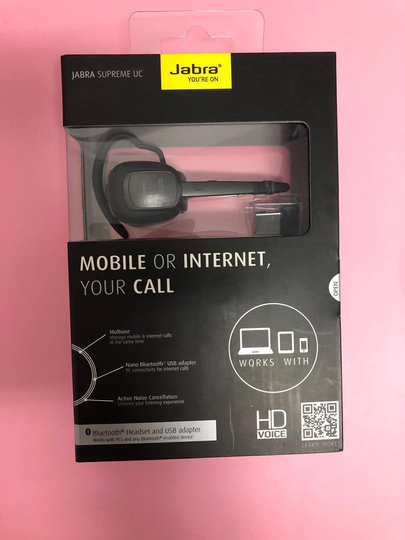 Jabra Bluetooth Headset and USB Adapter, Audio, Portable Audio